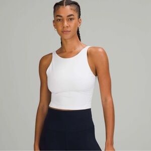 Lululemon Align High-Neck Tank Top 6 White Perfect condition